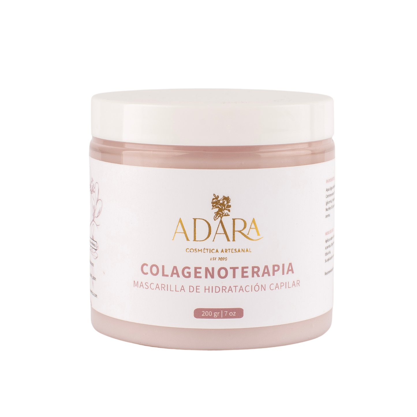 Colagenoterapia. Mascarilla de hidratación Capilar