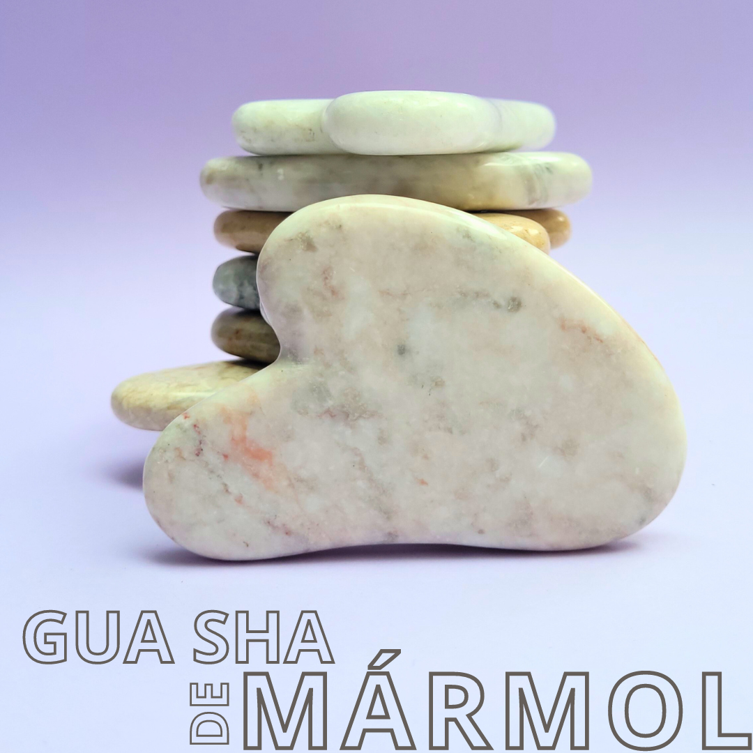 Gua sha de mármol